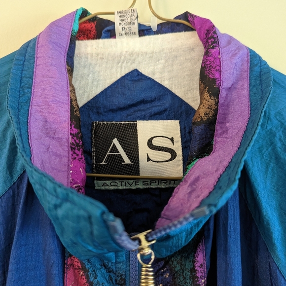 80's retro/vinatge bomber jacket - Picture 2 of 4